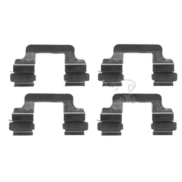 Zubehörsatz Scheibenbremsbelag METZGER IAM-Expertise passend für u.a. AUDI A6