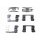 Accessory kit disc brake pad METZGER for ELANTRA III