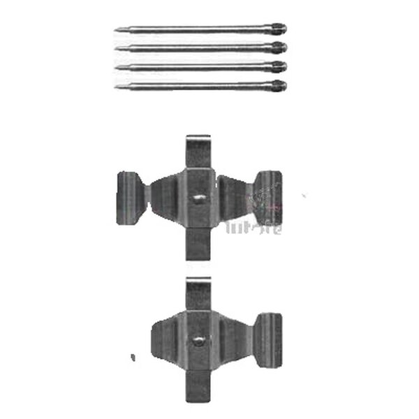 Zubehörsatz Scheibenbremsbelag METZGER für u.a. MERCEDES-BENZ S-KLASSE