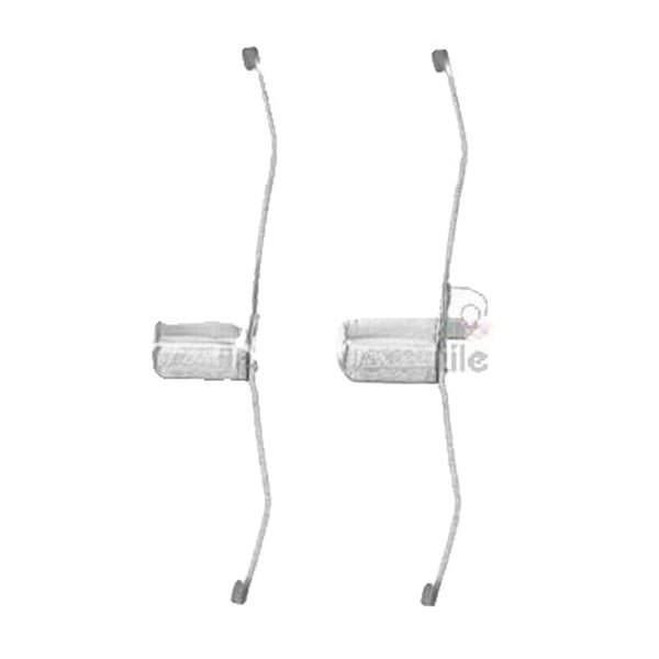 Zubehörsatz Scheibenbremsbelag METZGER IAM-Expertise passend für u.a. AUDI A6