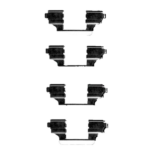 Accessory Kit Disc Brake Pads METZGER suitable for e.g. PEUGEOT 607