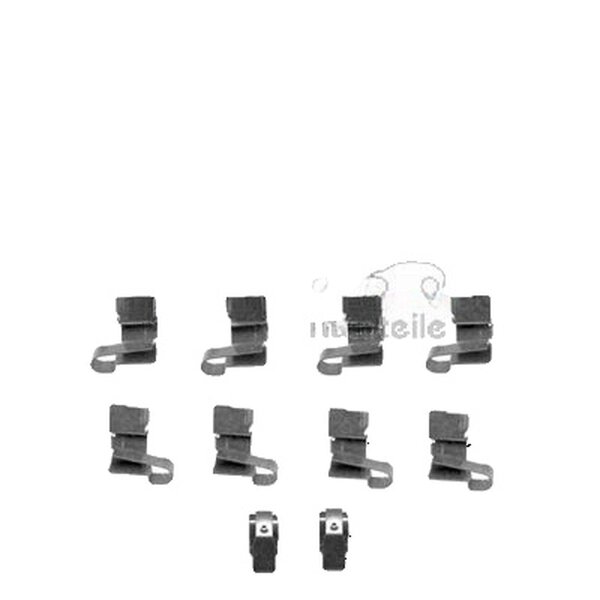 Zubehörsatz Scheibenbremsbelag METZGER passend für u.a. SUZUKI JIMNY