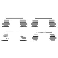 Zubehörsatz Scheibenbremsbelag METZGER IAM-Expertise...