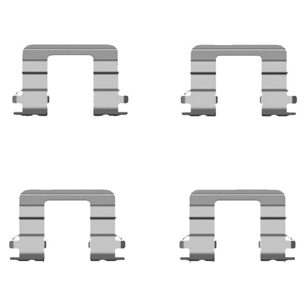 Zubehörsatz Scheibenbremsbelag METZGER passend für u.a. KIA PICANTO