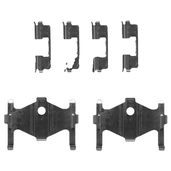 Zubehörsatz Scheibenbremsbelag METZGER für u.a. HYUNDAI ELANTRA