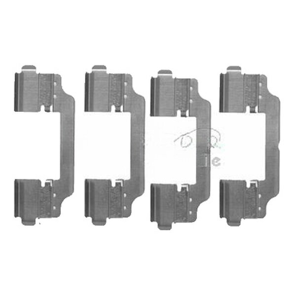 Zubehörsatz Scheibenbremsbelag METZGER für u.a. MERCEDES-BENZ C-KLASSE