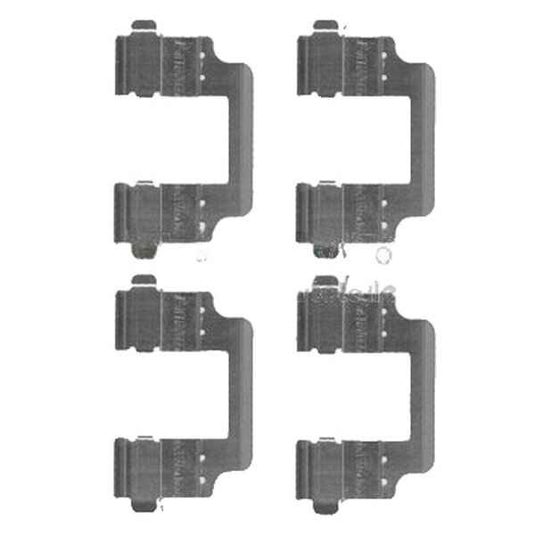 Zubehörsatz Scheibenbremsbelag METZGER für u.a. LAND ROVER DISCOVERY