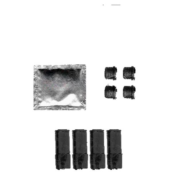 Accessory Kit Disc Brake Pads METZGER suitable for e.g. VW TRANSPORTER