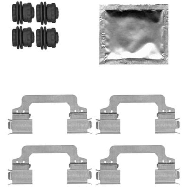 Accessory Kit Disc Brake Pads METZGER for e.g. LAND ROVER RANGE ROVER SPORT