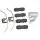 Accessory kit, disc brake pad METZGER for AUDI A4 Allroad