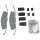 Accessory kit disc brake pad METZGER for AUDI TT (8J3)