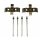 Accessory kit, disc brake pad METZGER for OPEL CORSA E