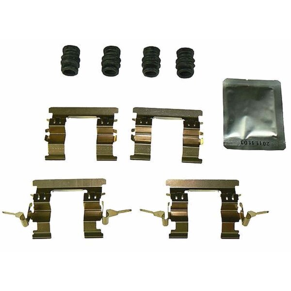 Accessory kit, disc brake pad METZGER for NISSAN JUKE (F15)
