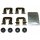 Accessory Kit Disc Brake Pads METZGER suitable for e.g. HYUNDAI SANTA