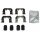 Accessory Kit Disc Brake Pads METZGER IAM-Expertise suitable for e.g. KIA RIO