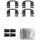 Accessory kit, disc brake pad METZGER for CHEVROLET AVEO /