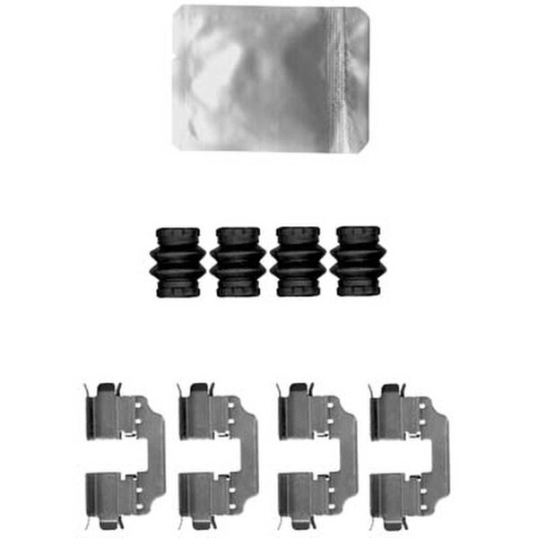 Accessory kit, disc brake pad METZGER for MERCEDES B-KLASSE Sports