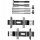 Accessory kit, disc brake pad METZGER for LAND ROVER RANGE