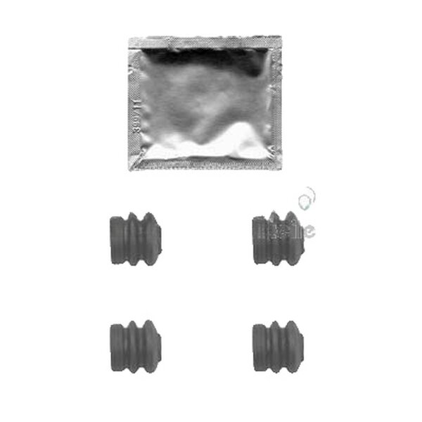 Zubehörsatz Bremssattel ohne Führungsbolzen METZGER für u.a. TOYOTA COROLLA