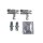 Repair kit, expander METZGER for DACIA DUSTER (HS_)