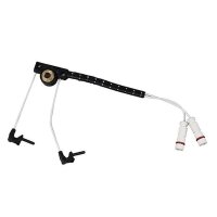 Warning Contact Brake Pad Wear Discs 265 mm METZGER for...