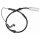 Brake pad wear warning contact disc brake 645mm METZGER for BMW X1 (E84)