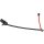 Brake pad wear warning contact disc brake METZGER for PORSCHE MACAN (95B)