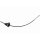 Parking brake cable front 430mm METZGER for OPEL CORSA D
