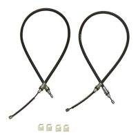 Parking brake cable rear drum brake METZGER for SMART...