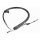 Parking brake cable centre METZGER for MERCEDES E-KLASSE (W212)