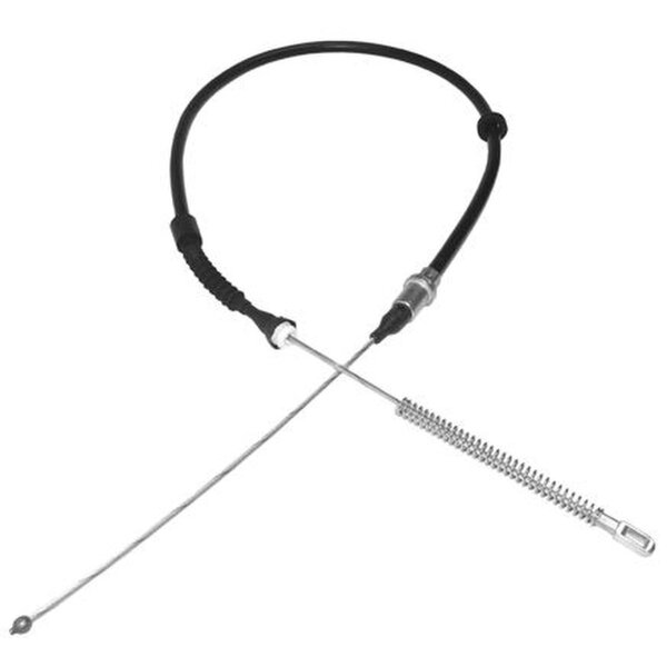 Parking brake cable rear left drum brake METZGER for OPEL CORSA B