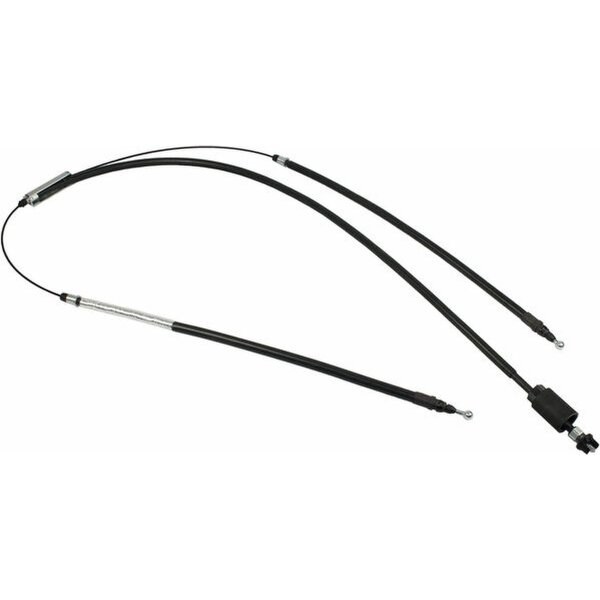 Parking brake cable rear METZGER for OPEL MERIVA B