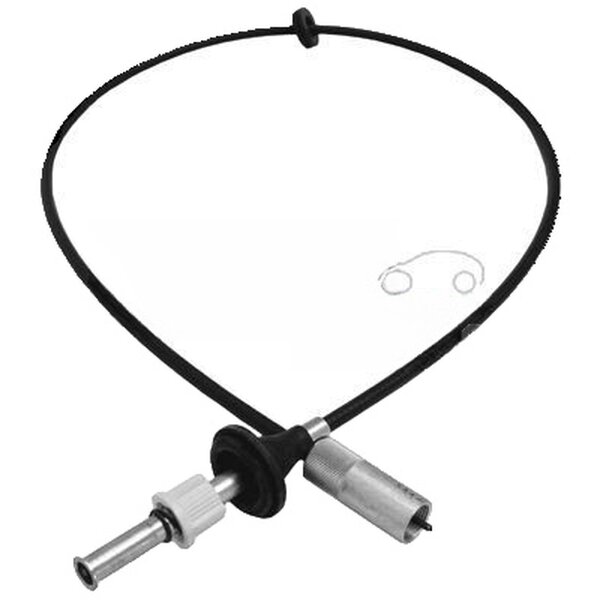 Speedometer Cable 1.410 mm METZGER IAM-Expertise suitable for e.g. AUDI 100