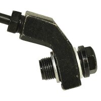 Brake hose 830mm METZGER for VW GOLF IV