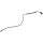 Brake hose 830mm METZGER for VW GOLF IV