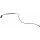 Brake hose 830mm METZGER for VW GOLF IV
