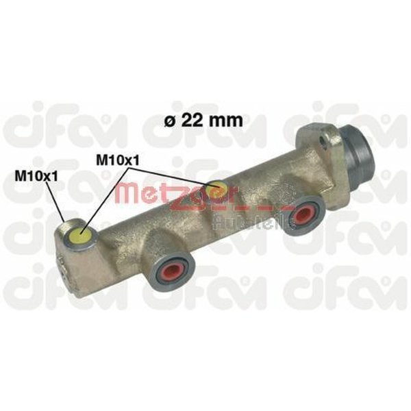 Master brake cylinder METZGER for FORD SIERRA II Hatchback