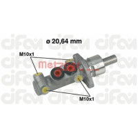 Master brake cylinder METZGER for SEAT IBIZA II