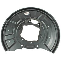 Spray Plate Brake Disc rear left sheet steel METZGER for...