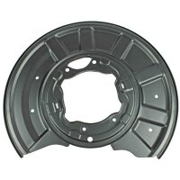 Spray Plate Brake Disc rear left sheet steel METZGER for...