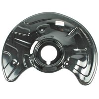 Spritzblech Bremsscheibe vorne links Aluminium METZGER...