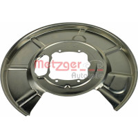 Splash plate brake disc rear right METZGER for BMW 5