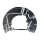 Brake disc splash guard front left METZGER for BMW 5 (E60)