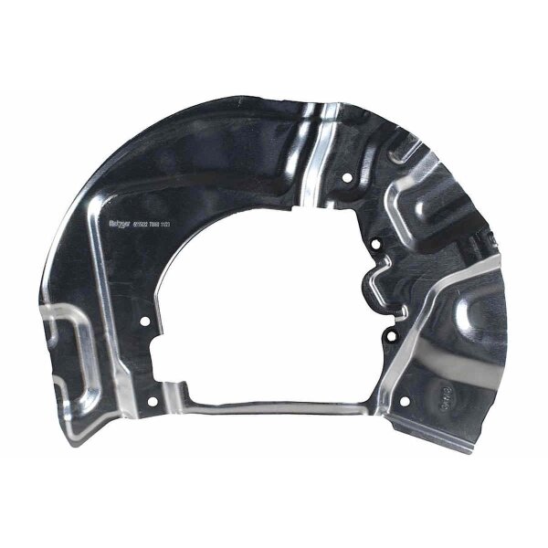 Splash plate front right brake disc METZGER for BMW 5 (E60)