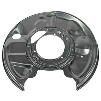Spray Plate Brake Disc rear left sheet steel METZGER for...