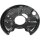 Brake disc splash guard rear left METZGER for MERCEDES E-KLASSE (W210)