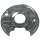 Brake disc splash guard rear left METZGER for MERCEDES E-KLASSE (W210)