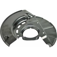 Spritzblech Bremsscheibe vorne links Stahlblech METZGER...