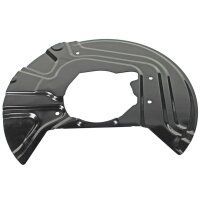 Spritzblech Bremsscheibe vorne links Aluminium METZGER...
