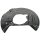 Brake disc splash guard front left METZGER for BMW X3 (E83)